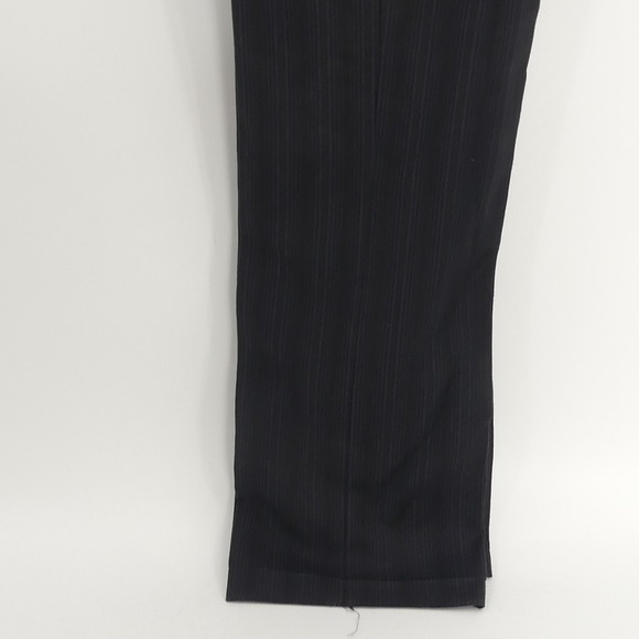 Ted Baker London 2-Piece Suit Black Blue Stripe Wool Men's 42L‎ 36x35 - Picture 12 of 12